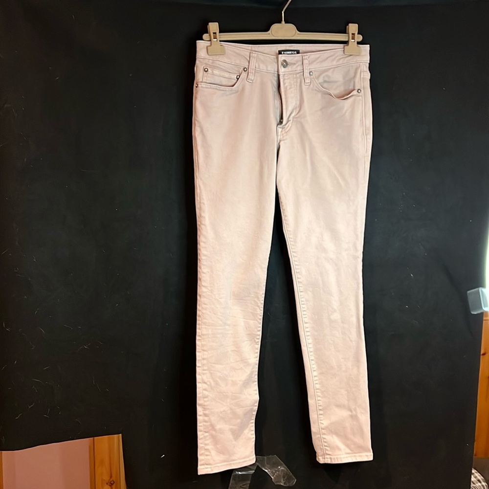 Men’s light pink Express Jeans